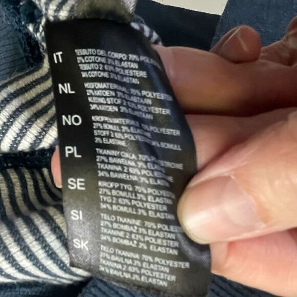 Kuhl Navy Striped Hoodie Size S - Picture 8 of 9